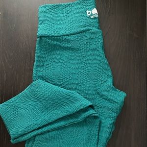 Booty by Brabants Teal Mermaid Leggings OS
